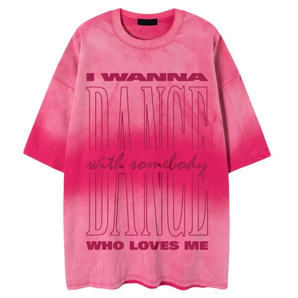 Custom Pleated Texture Oversized Velvet T-Shirt - Style 909068 - product detail view 6 Custom Pleated Texture Oversized Velvet T-Shirt - Style 909068 - product detail view 6