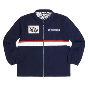 Custom Postal Stripe Coach Jacket - Style FEA121