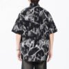 Custom Abstract Print Join-Matched Shorts - Style 37118F - product detail view 3