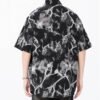 Custom Abstract Print Join-Matched Shorts - Style 37118F - product detail view 7