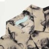 Custom Abstract Print Join-Matched Shorts - Style 37118F - product detail view 10