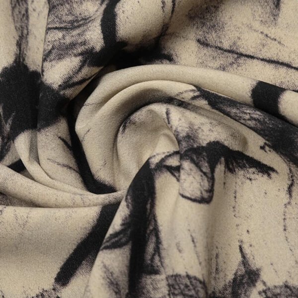 Custom Abstract Print Join-Matched Shorts - Style 37118F - product detail view 12