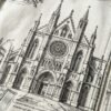 Custom Gothic Architecture Canvas Zip Jacket VW-JK-2387 - Style 2387BA - product detail view 8 Custom Gothic Architecture Canvas Zip Jacket VW-JK-2387 - Style 2387BA - product detail view 8