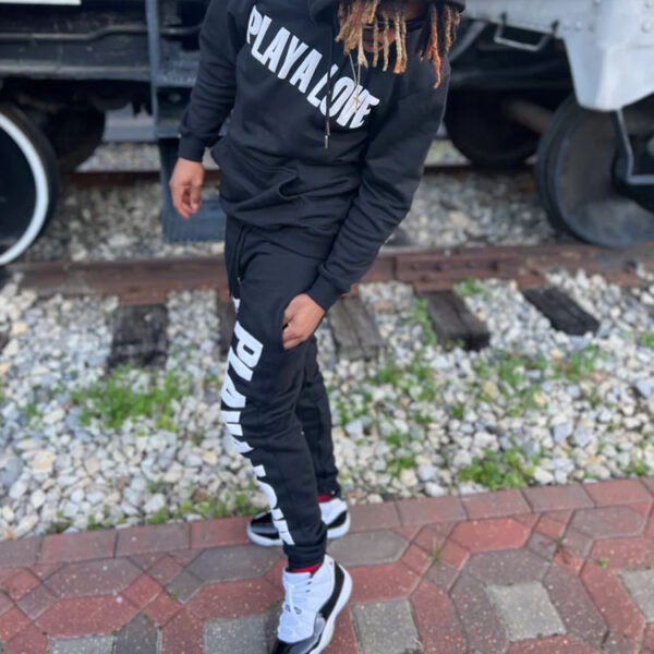 Custom Printed Drawstring Sweatpant Set - Style B4E157 - product detail view 5 Custom Printed Drawstring Sweatpant Set - Style B4E157 - product detail view 5
