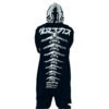 Custom Long Hooded Digital-Print Streetwear Jacket - Style 2D30B5 - product detail view 4 Custom Long Hooded Digital-Print Streetwear Jacket - Style 2D30B5 - product detail view 4