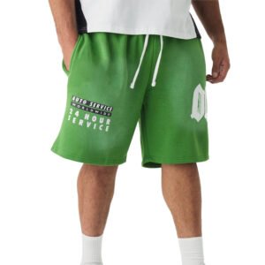 Custom Printed Drawcord Relaxed Shorts - Style 059843