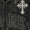 Custom Vintage PU Leather Patch Varsity Jacket - Style 9F1D99