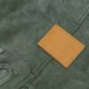 Custom Brown PU Utility Bomber Jacket - Style 41048A - product detail view 12