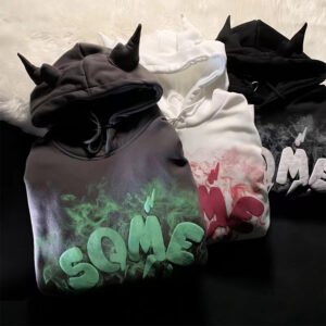 Custom Puff Graphic Pullover Hoodie - Style D04B2D
