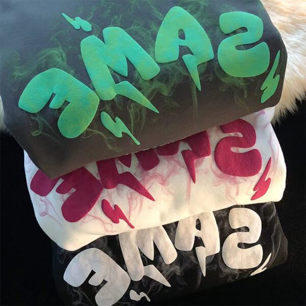 Custom Puff Graphic Pullover Hoodie - Style D04B2D - product detail view 2 Custom Puff Graphic Pullover Hoodie - Style D04B2D - product detail view 2