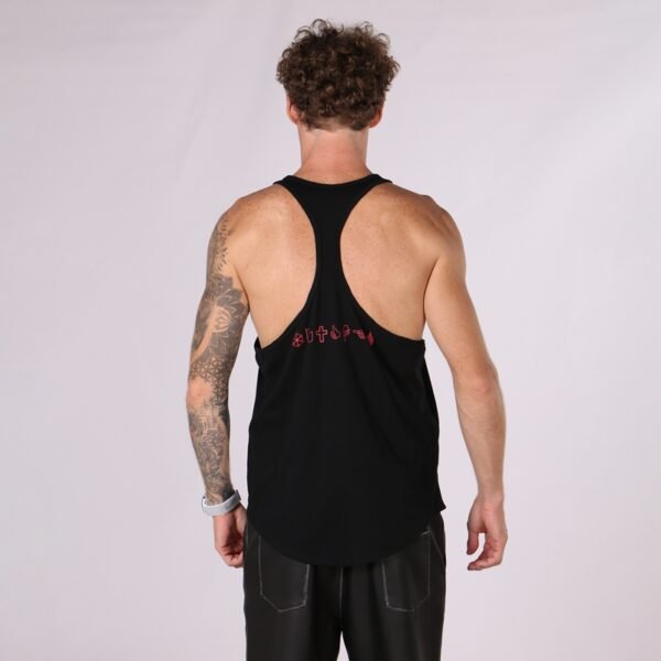 Custom Puff Print Sleeveless Tank Top - VW-TT-24127 - Style 5A6D7C - product detail view 6