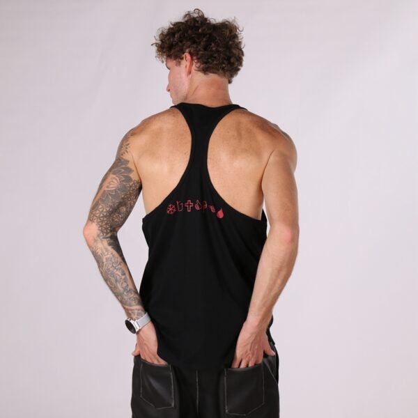 Custom Puff Print Sleeveless Tank Top - VW-TT-24127 - Style 5A6D7C - product detail view 9