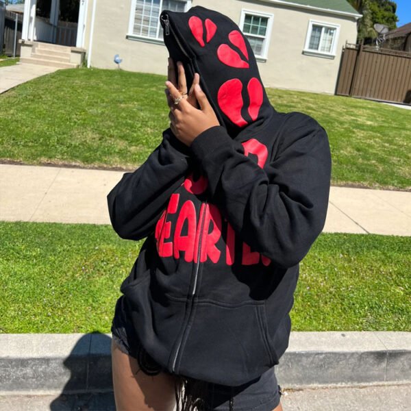 Custom Full-Zip Puff Graphic Hoodie 4676c82d56ff2474 - Style 4676C8