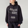 Custom Puff Print Zip-Up Street Hoodie - Style ED252F - product detail view 5 Custom Puff Print Zip-Up Street Hoodie - Style ED252F - product detail view 5