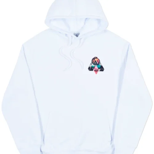 Custom Pullover Hooded Jacket with Chest Graphic - Style 596C6B Custom Pullover Hooded Jacket with Chest Graphic - Style 596C6B