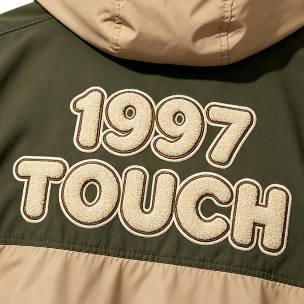 Custom Quarter-Zip Color-Block Jacket | - Style 48A560 - product detail view 2 Custom Quarter-Zip Color-Block Jacket | - Style 48A560 - product detail view 2