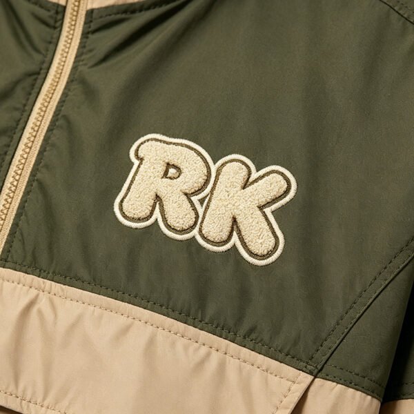 Custom Quarter-Zip Color-Block Jacket | - Style 48A560 - product detail view 3 Custom Quarter-Zip Color-Block Jacket | - Style 48A560 - product detail view 3