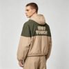 Custom Quarter-Zip Color-Block Jacket | - Style 48A560 - product detail view 7 Custom Quarter-Zip Color-Block Jacket | - Style 48A560 - product detail view 7