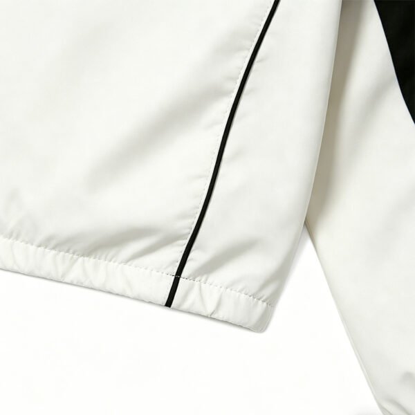 Custom Quarter-Zip Panelled Windbreaker Jacket - Style 8C9F44 - product detail view 9