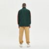 Custom Quilted Half-Zip Pullover Jacket - VW-771DF - Style 771DF7 Man wearing a green quilted half-zip pullover jacket
