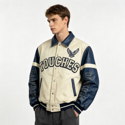 Custom Quilted Varsity Baseball Jacket 707-04 - Style 41A617 Custom Quilted Varsity Baseball Jacket 707-04 - Style 41A617