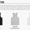 Custom 315G Fitted Racerback Tank Top - Style 0A1628 - product detail view 8 Custom 315G Fitted Racerback Tank Top - Style 0A1628 - product detail view 8