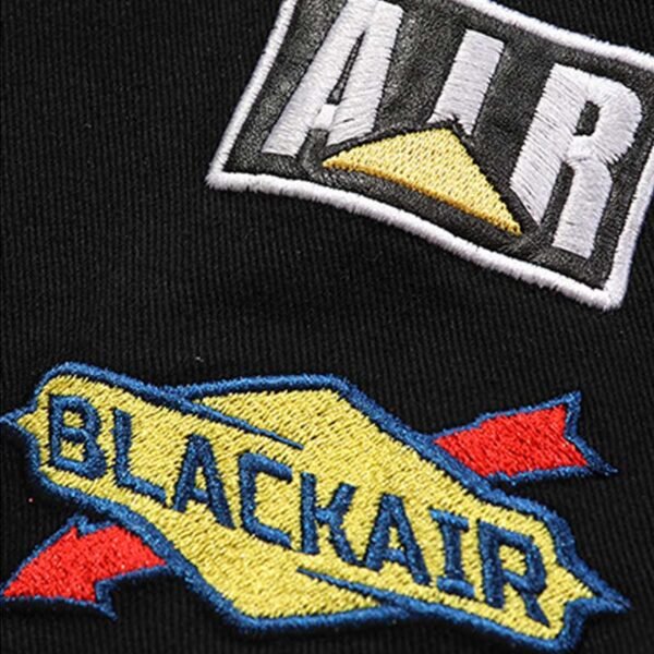 Custom Patchwork Racing Varsity Jacket | VWJ-2401 - Style AB4C3D - product detail view 14