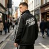 Custom Checker-Stripe Racing Windbreaker Jacket | VWT-658 - Style 658A8A - product detail view 6 Custom Checker-Stripe Racing Windbreaker Jacket | VWT-658 - Style 658A8A - product detail view 6