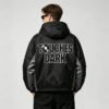 Custom Two-Tone Raglan Graphic Hooded Jacket - Style 5BC40D - product detail view 2 Custom Two-Tone Raglan Graphic Hooded Jacket - Style 5BC40D - product detail view 2
