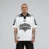 Custom Raised Embroidered Flame Polo Shirt - Style 253560 - product detail view 6 Custom Raised Embroidered Flame Polo Shirt - Style 253560 - product detail view 6