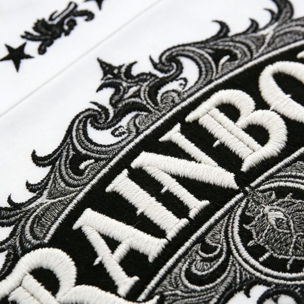 Custom Raised Embroidered Flame Polo Shirt - Style 253560 - product detail view 8 Custom Raised Embroidered Flame Polo Shirt - Style 253560 - product detail view 8