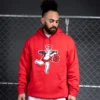Custom Raised-Patch Pullover Hoodie | - Style 875C2D - product detail view 3 Custom Raised-Patch Pullover Hoodie | - Style 875C2D - product detail view 3