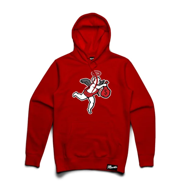 Custom Raised-Patch Pullover Hoodie | - Style 875C2D - product detail view 4 Custom Raised-Patch Pullover Hoodie | - Style 875C2D - product detail view 4
