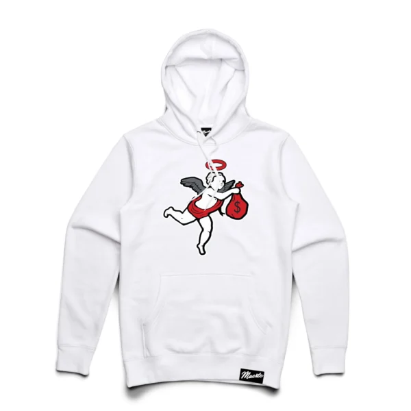 Custom Raised-Patch Pullover Hoodie | - Style 875C2D - product detail view 7 Custom Raised-Patch Pullover Hoodie | - Style 875C2D - product detail view 7