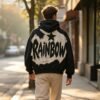 Custom Raw-Edge Applique Boxy Cropped Pullover Hoodie - Style 0E05CA - product detail view 7 Custom Raw-Edge Applique Boxy Cropped Pullover Hoodie - Style 0E05CA - product detail view 7