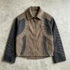 Custom Raw-Edge Color-Block Crop Shirt - 51BE98D8 - Style 51BE98 Custom Raw-Edge Color-Block Crop Shirt - 51BE98D8 - Style 51BE98