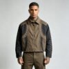 Custom Raw-Edge Color-Block Crop Shirt - 51BE98D8 - Style 51BE98 - product detail view 2 Custom Raw-Edge Color-Block Crop Shirt - 51BE98D8 - Style 51BE98 - product detail view 2