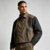 Custom Raw-Edge Color-Block Crop Shirt - 51BE98D8 - Style 51BE98 - product detail view 3 Custom Raw-Edge Color-Block Crop Shirt - 51BE98D8 - Style 51BE98 - product detail view 3