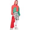 Custom Raw-Edge Color-Block Pullover Hoodie | VW-PH-104 - Style F73C56 - product detail view 4 Custom Raw-Edge Color-Block Pullover Hoodie | VW-PH-104 - Style F73C56 - product detail view 4
