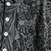 Custom Raw-Edge Textured Streetwear Shorts - Style 6C11B0 - product detail view 6
