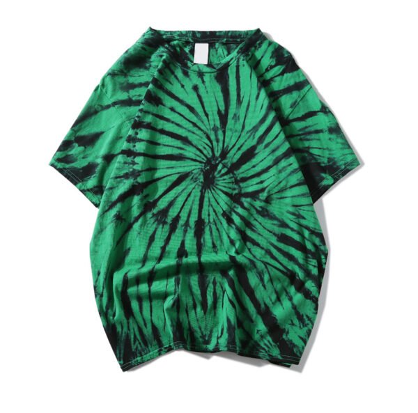 Custom Red Tie Dye Relaxed T-Shirt 6EBF96 - Style 6EBF96 - product detail view 5