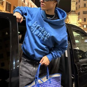 Custom Oversized Pullover Hoodie with Reinforced Drawcord Channel | - Style C304DA