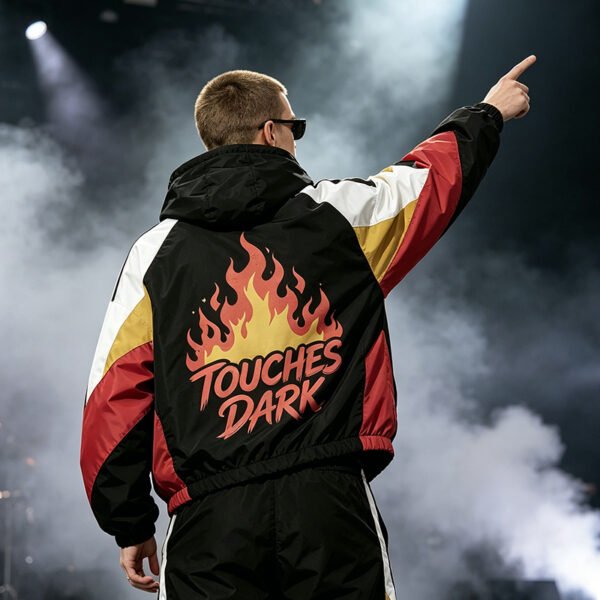 Custom Color-Block Hooded Graphic Jacket - Style 7ED7D0 - product detail view 4