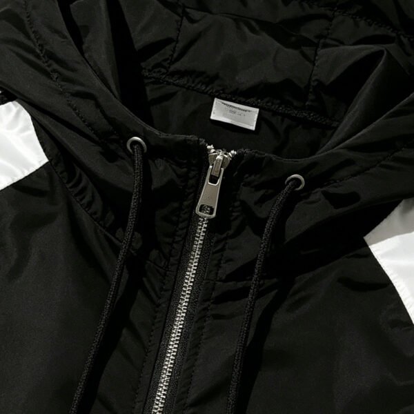 Custom Color-Block Hooded Graphic Jacket - Style 7ED7D0 - product detail view 7