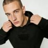 Custom Men's Reinforced Pocket Pullover Hoodie - Style B6894D - product detail view 7