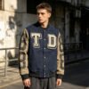 Custom Reinforced Pocket Varsity Jacket 709-10 - Style D42575 Custom Reinforced Pocket Varsity Jacket 709-10 - Style D42575