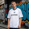 Custom Reinforced Oversized Soccer Jersey T-Shirt CCE9F011 - Style CCE9F0 - product detail view 3