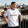 Custom Reinforced Oversized Soccer Jersey T-Shirt CCE9F011 - Style CCE9F0 - product detail view 4