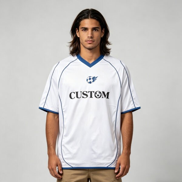 Custom Reinforced Oversized Soccer Jersey T-Shirt CCE9F011 - Style CCE9F0 - product detail view 8