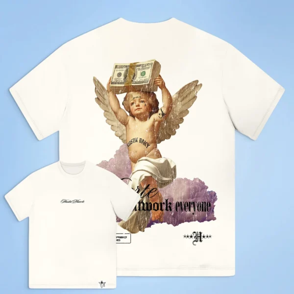 Custom Relaxed Graphic T-Shirt with Controlled Shrinkage - Style BDE7CE - product detail view 3 Custom Relaxed Graphic T-Shirt with Controlled Shrinkage - Style BDE7CE - product detail view 3